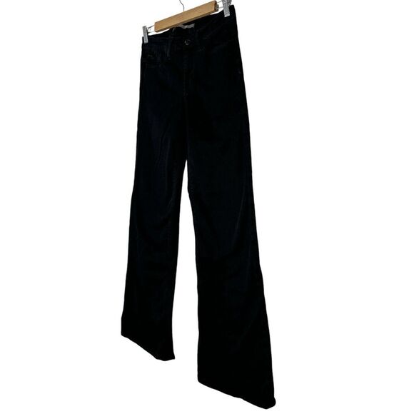 Joe's Jeans Women Size 27  Wide Leg Stretch Black‎ - Picture 5 of 11